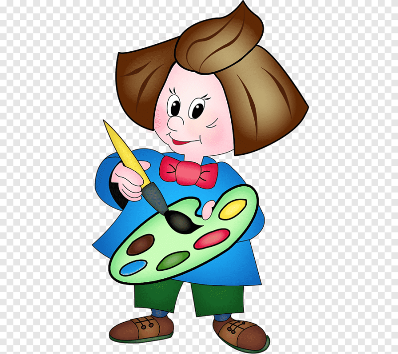 Незнайка и художник тюбик