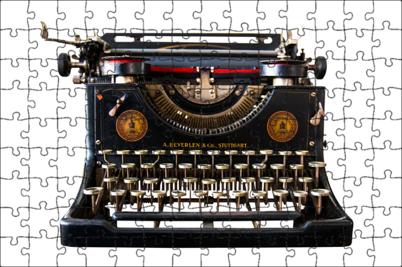Антикварная печатная машинка
