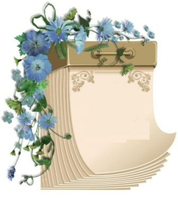 Лист календаря