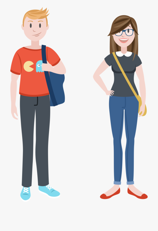 Подросток иллюстрация