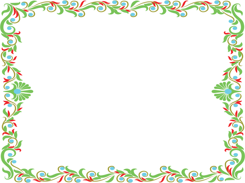 Рамка в народном стиле