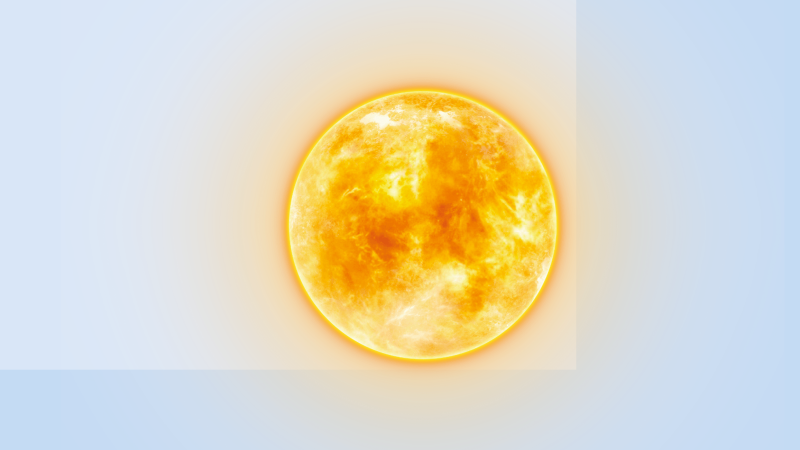 Солнце Планета на прозрачном фоне