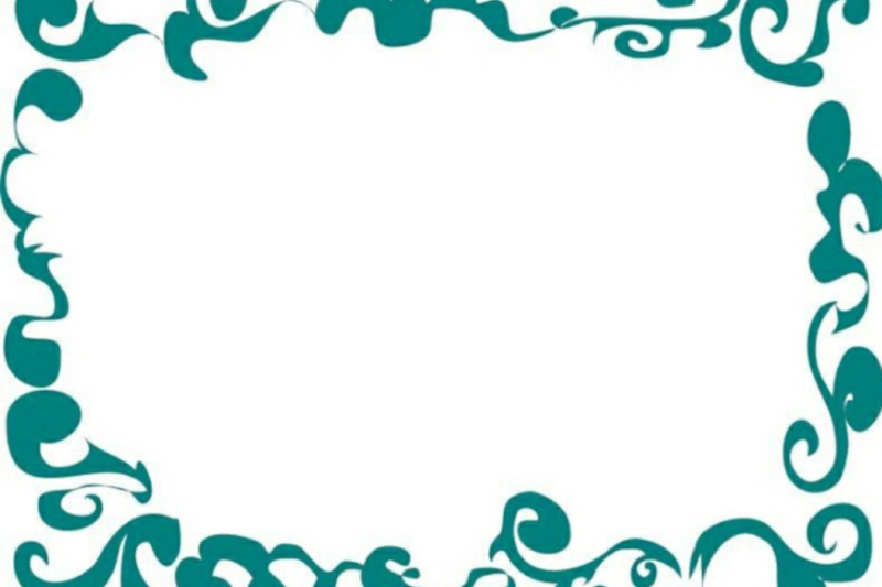 Башкирский орнамент рамка