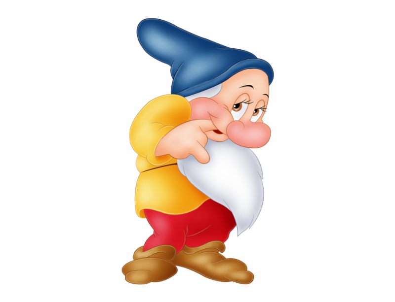 Гном Скромник из Белоснежки