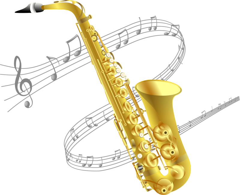 Саксофон духовой музыкальный инструмент