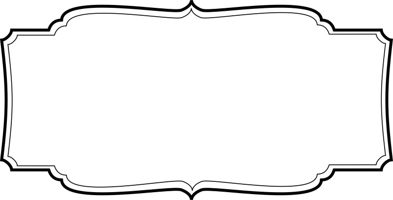 Рамка под надпись