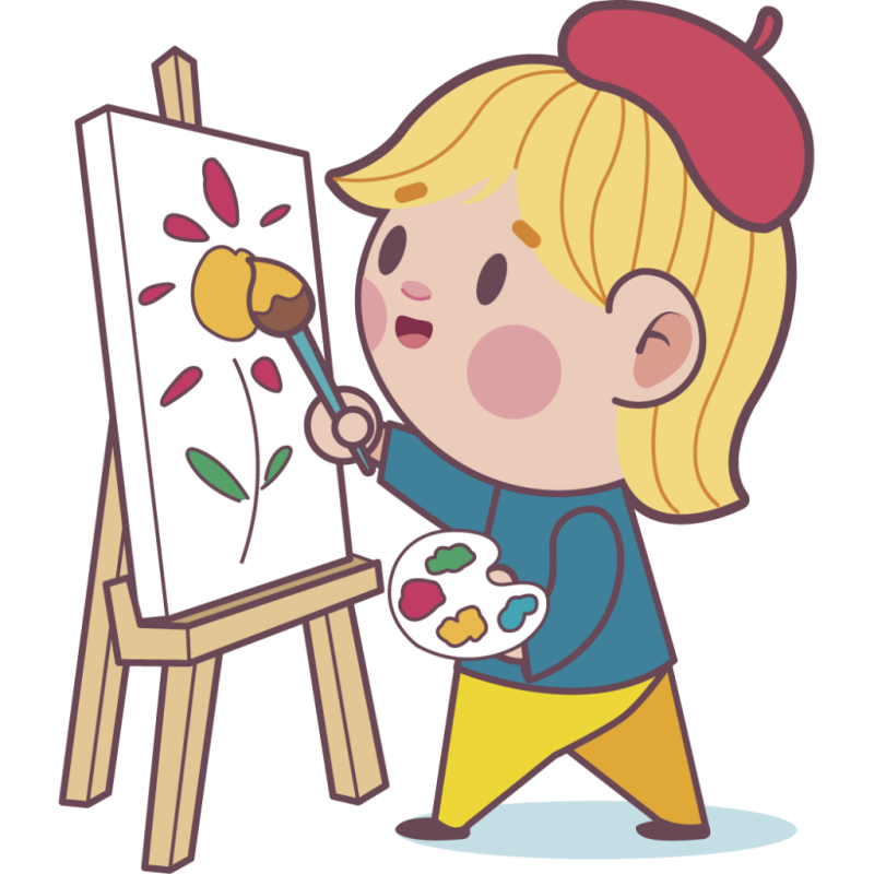 Художник рисунок для детей