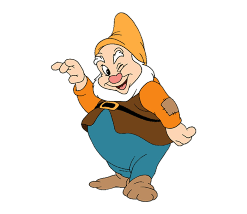 Гном Скромник из Белоснежки