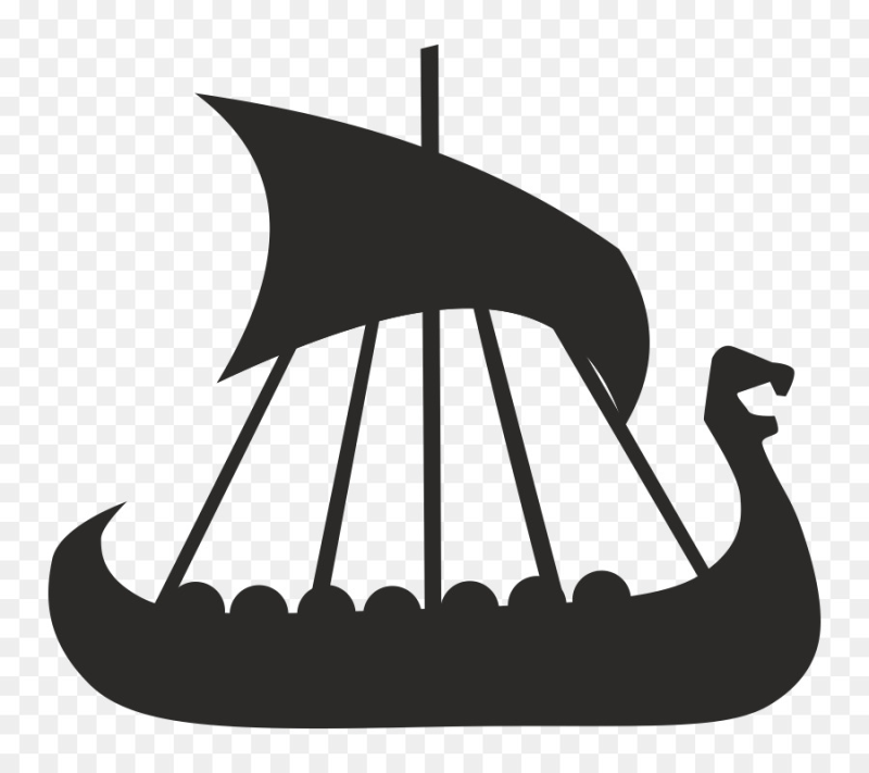 Корабль викингов Драккар