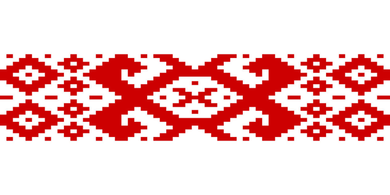 Национальный белорусский орнамент удмурты