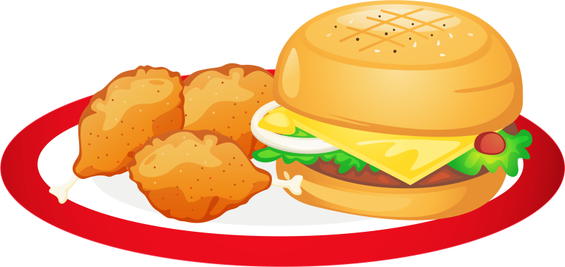 Обед мультяшный