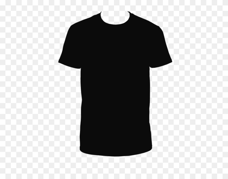 Черная футболка для фотошопа