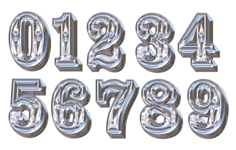 Красивые цифры