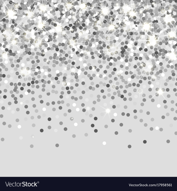 Блестки на белом фоне