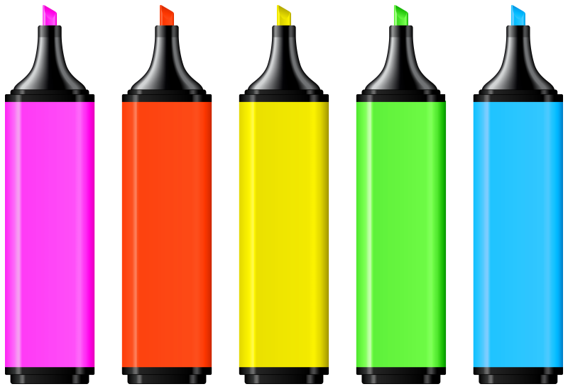 Маркер на прозрачном фоне