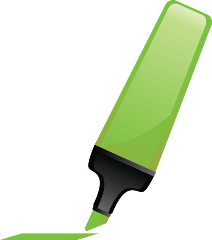 Фломастеры без фона