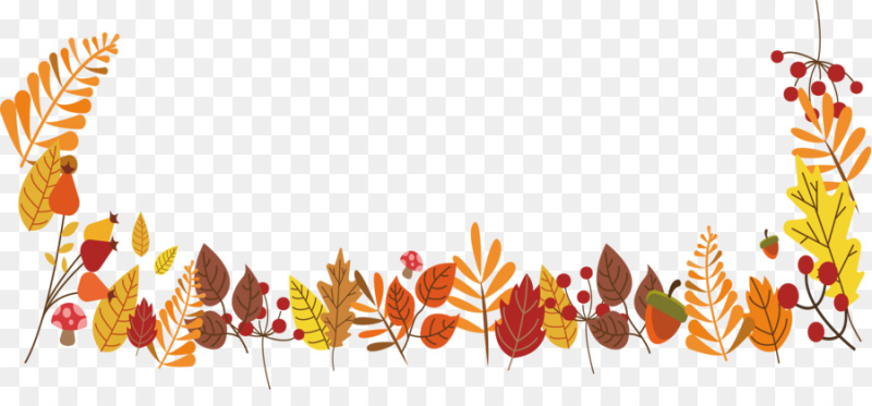 Орнамент из осенних листьев