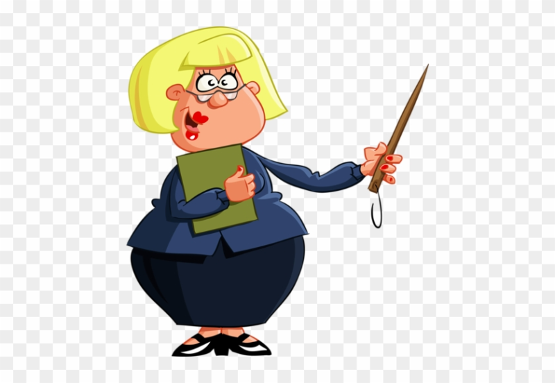 Учитель мультяшный