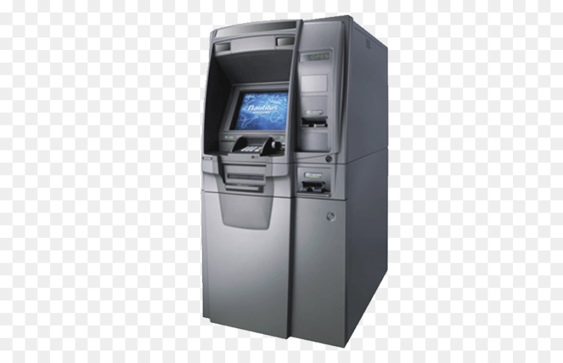 Банкомат на прозрачном фоне