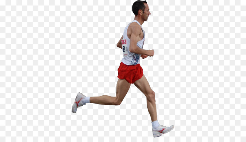 Бегущий человек без фона