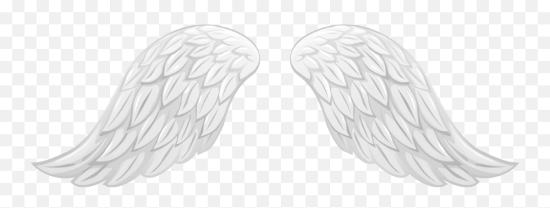 Белые ангельские Крылья