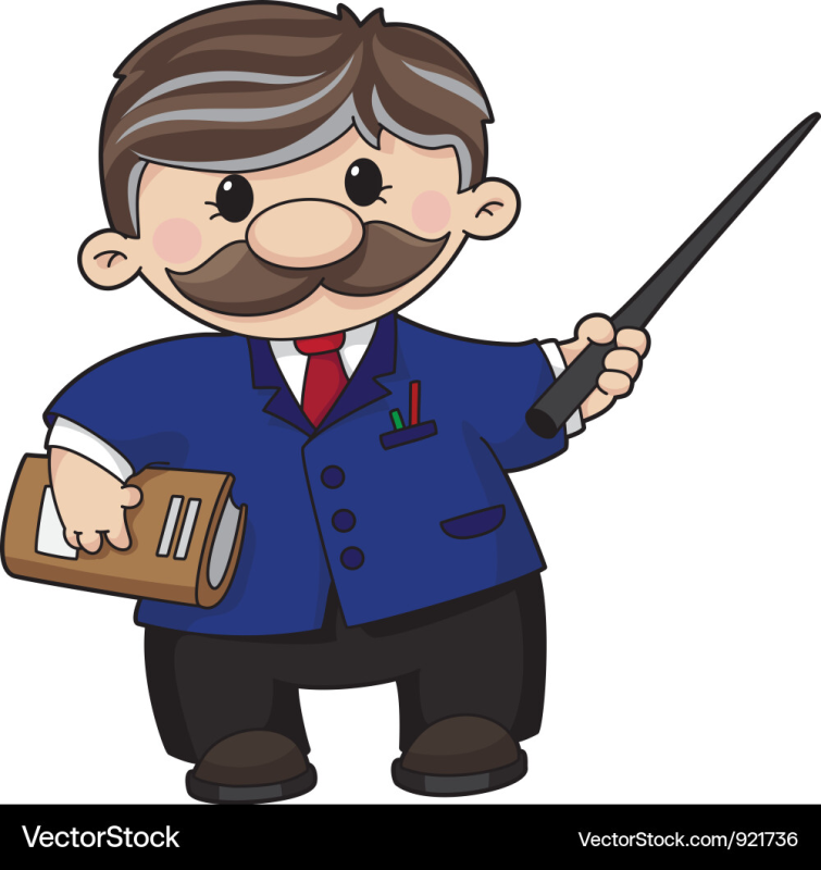 Учитель мультяшный