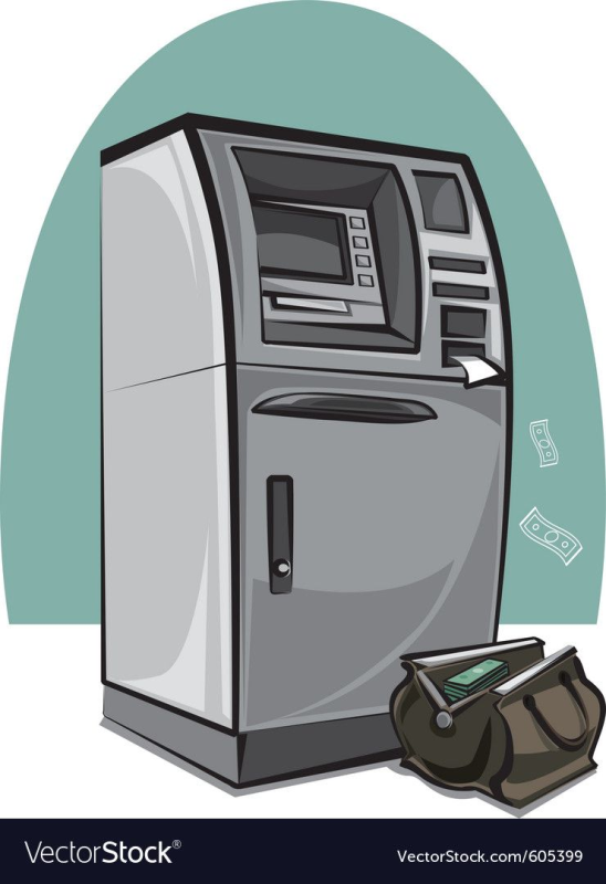 Банкомат рисунок