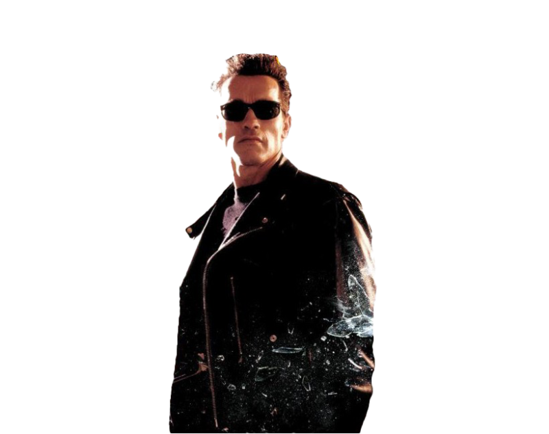 Шварценеггер Терминатор без фона