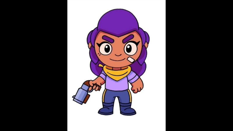 БРАВЛ старс персонажи Шелли