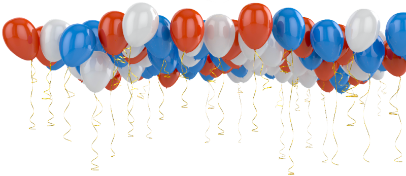 Воздушные шары Триколор