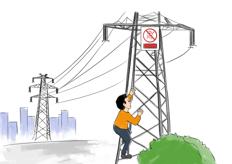 Линии электропередач для детей