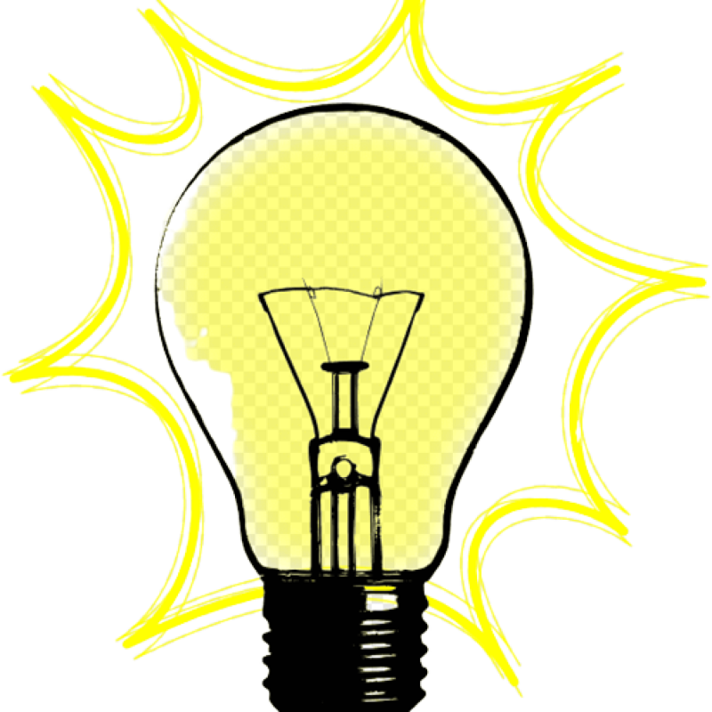Лампочка клипарт