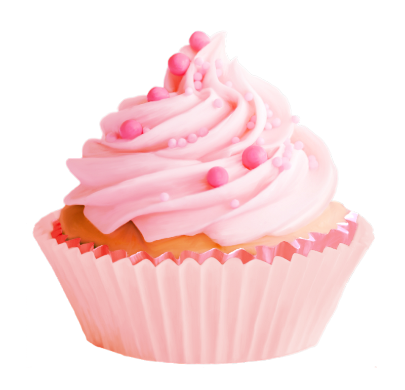 Кекс на белом фоне