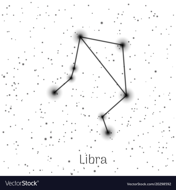 Созвездие весы рисунок