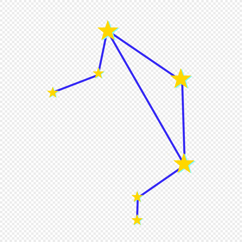 Макет созвездия весы