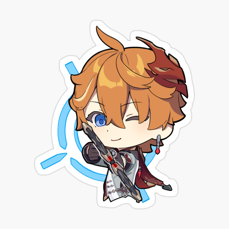 Тарталья Чиби Стикеры