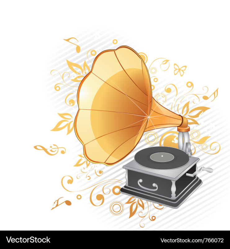 Граммофон без фона