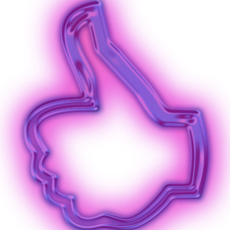 Неоновые объекты для фотошопа