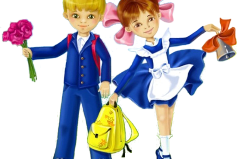 Учениеки мальчик и девочка