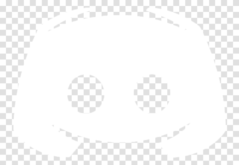 Значок дискорда без фона белый