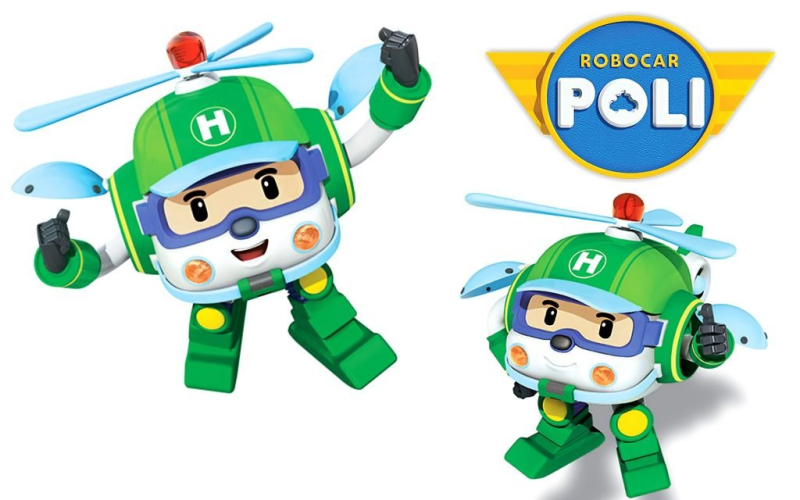 Поли Робокар Хелли рисунок