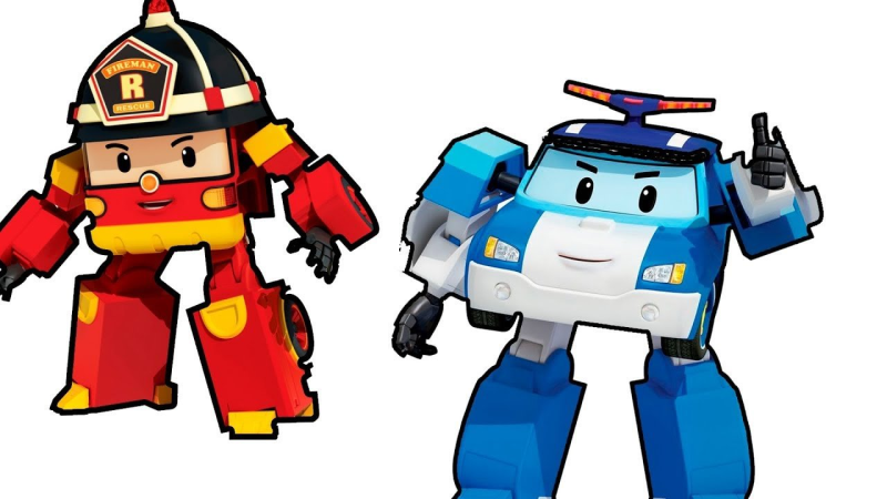 Рой Поли Робокар мультфильм