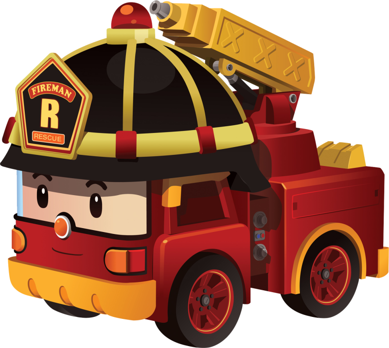 Робокар Поли пожарная машина Рой