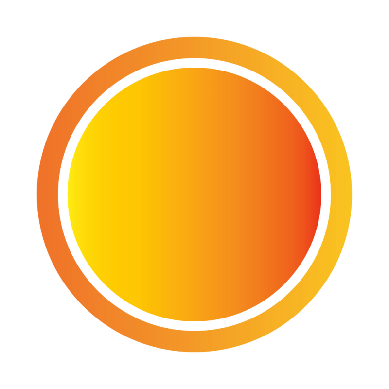 Оранжевый кружок