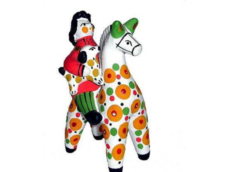 Дымковская игрушка для дошкольников