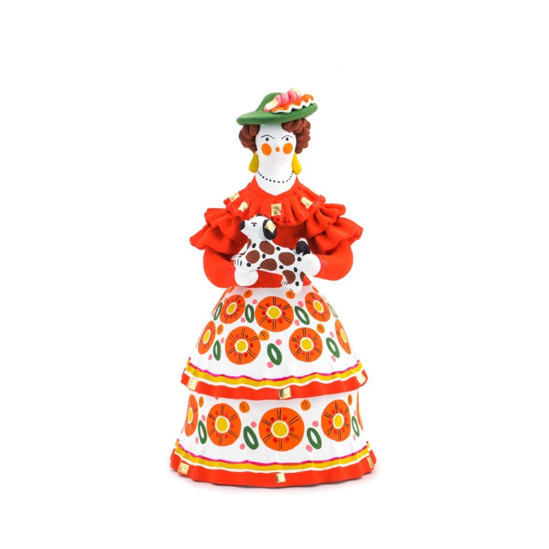 Дымковская игрушка Водоноска