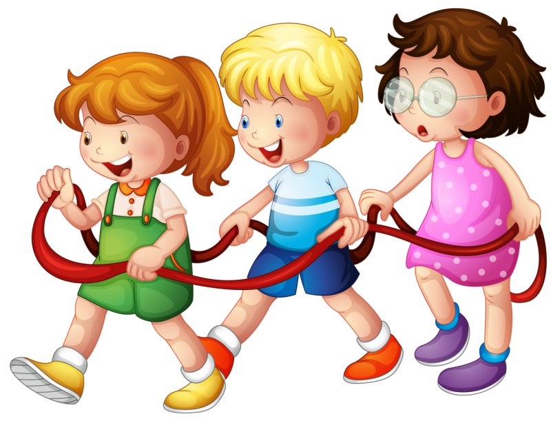 Дети на прозрачном фоне