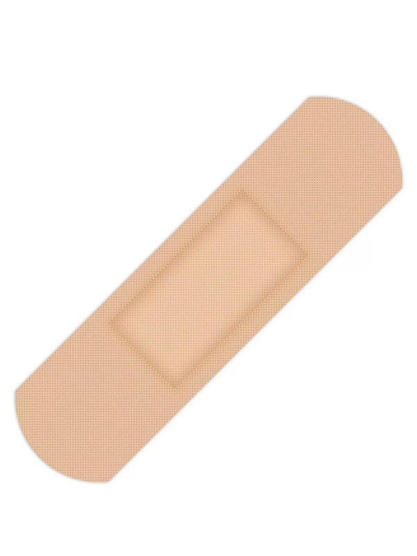 Пластырь на прозрачном фоне