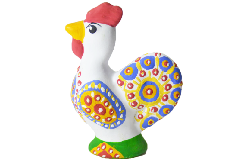 Вятский петух Дымковская игрушка