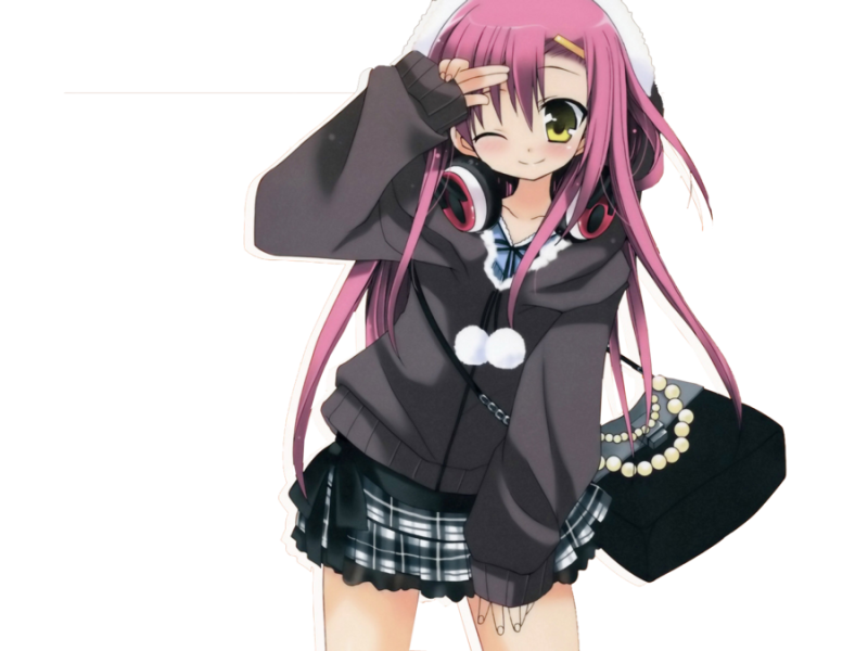 Аниме на прозрачном фоне